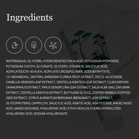 ROUND LAB Nettoyant Apaisant Cica 150ml textures de produit