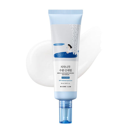 ROUND LAB Sérum Solaire Hydratant au Jus de Bouleau 50 ml vue de face