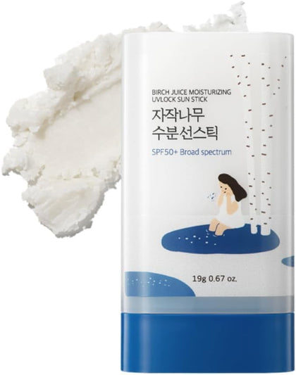 ROUND LAB Stick Solaire Hydratant au Jus de Bouleau SPF 50+ vue avant
