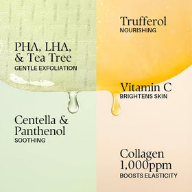 Routine de soins de la peau avec d'alba Piedmont