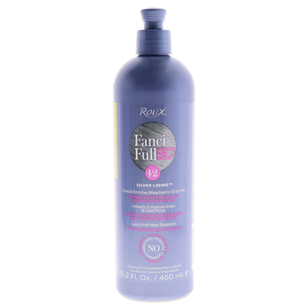 Roux Fanci-Full Rince Colorante Instantanée 42 Argenté 490g vue avant