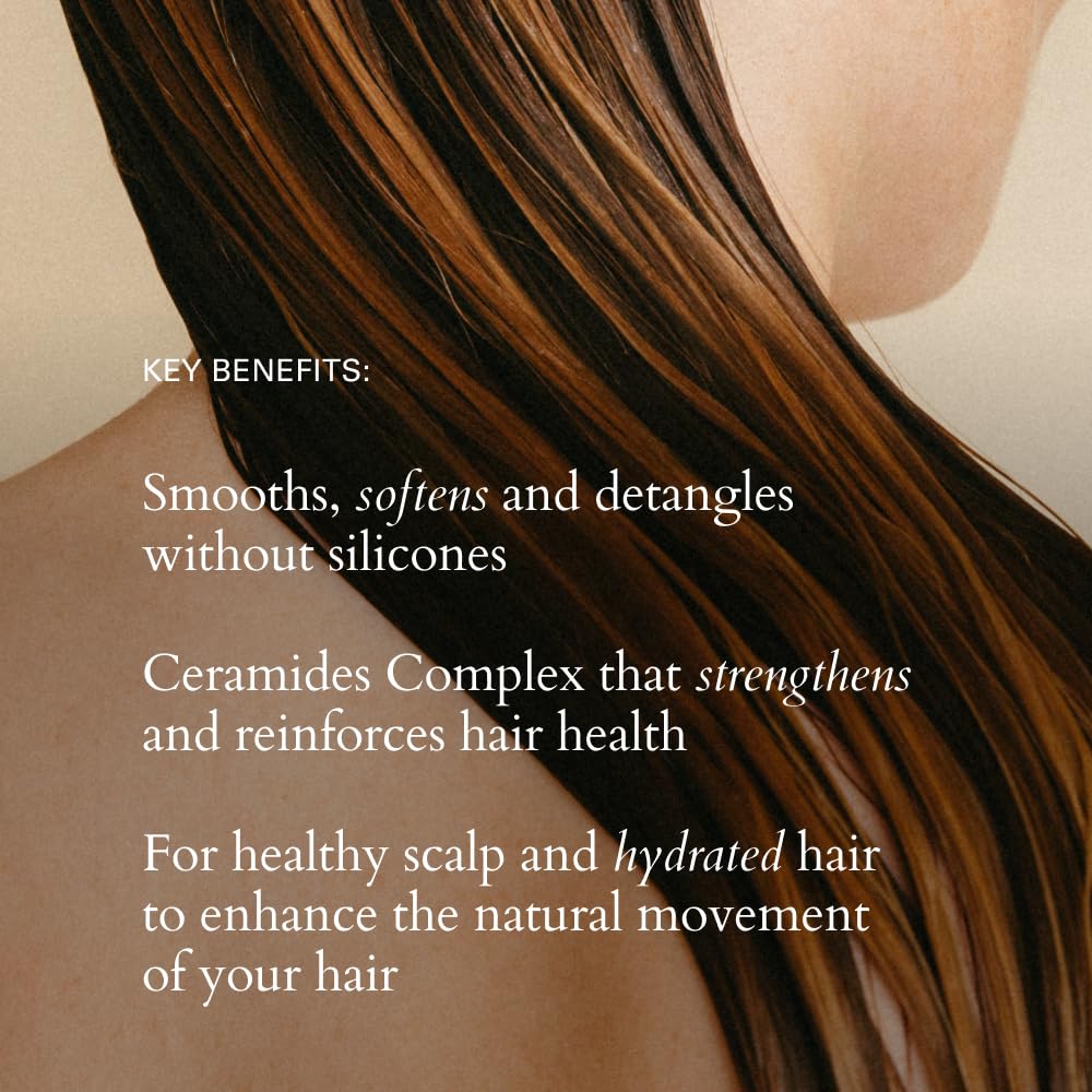 RŌZ Après-shampoing 300 mL en lifestyle sur cheveux