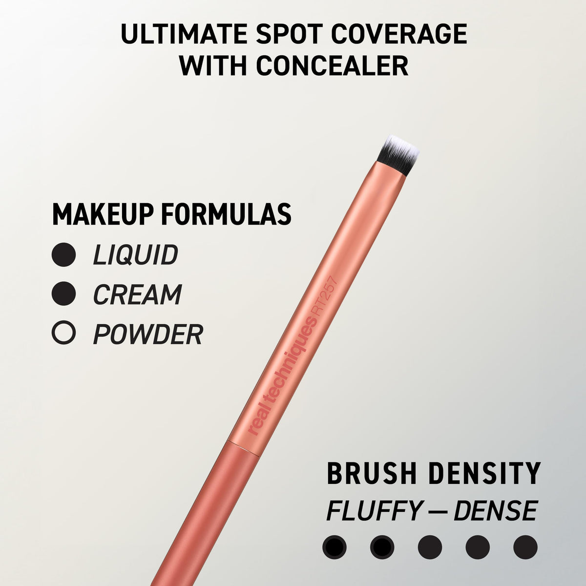 RT 258 Flat Contour Brush pour sculpter les pommettes