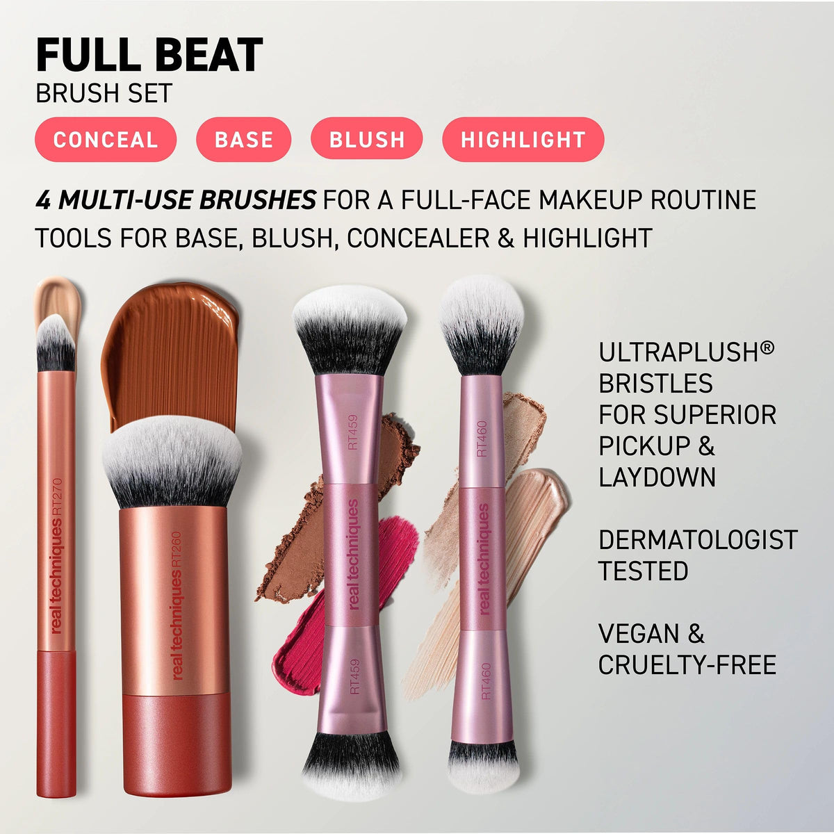 RT 260 Bubble Blending Brush en action