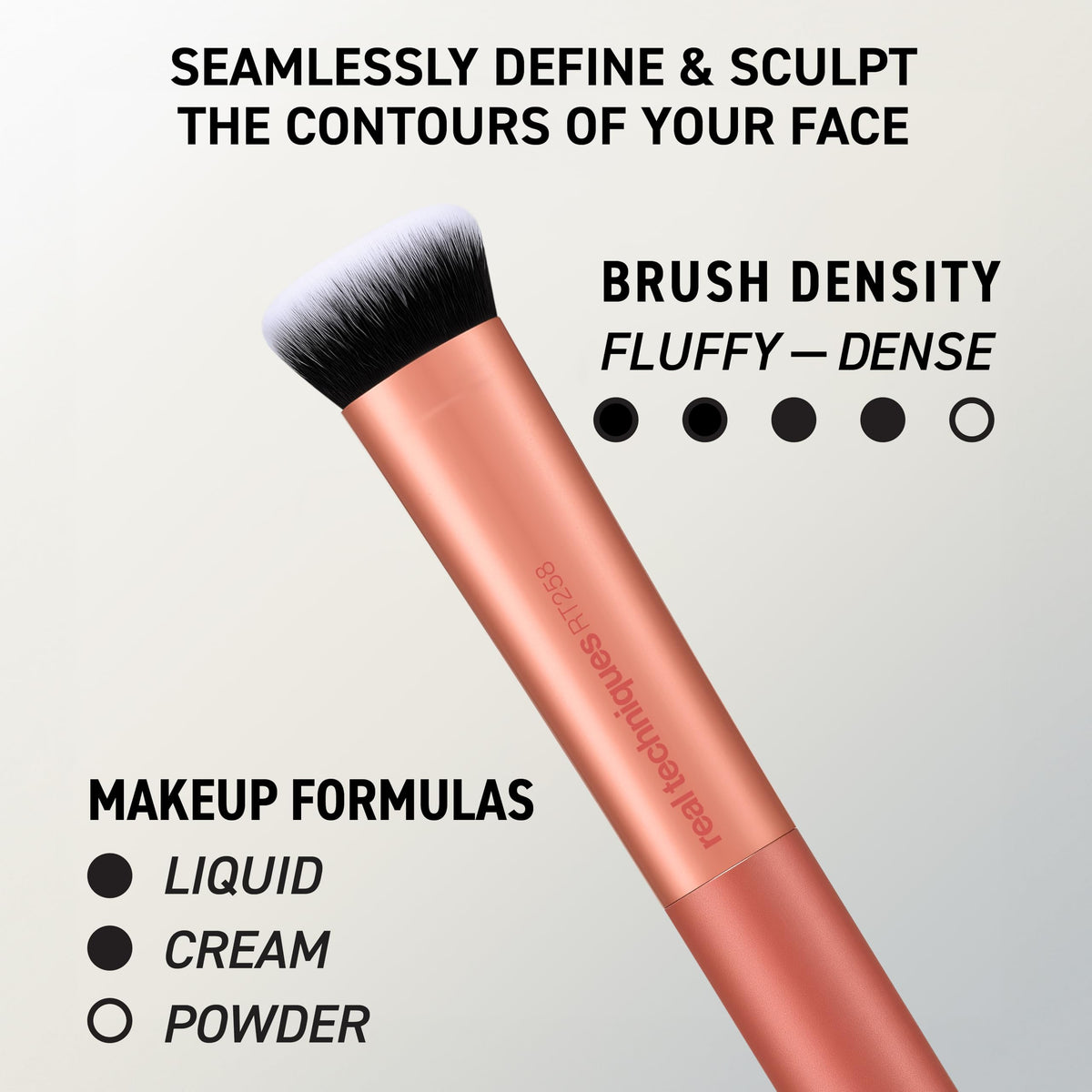 RT 402 Setting Brush pour fixer le maquillage avec poudre