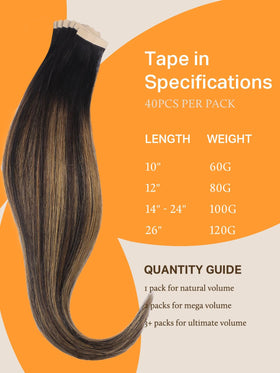 Ruban adhésif des extensions de cheveux DOORES