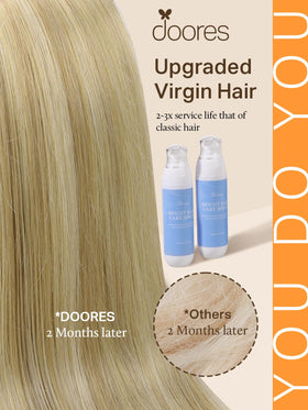 Ruban adhésif transparent des extensions de cheveux DOORES