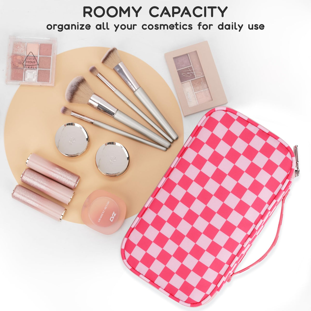 Sac de maquillage Relavel en nylon résistant à l'eau