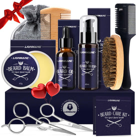 Sac de rangement du kit de soins pour barbe Lionmane