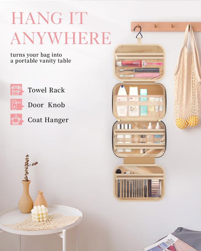 Sac de toilette HOTOR avec produits de beauté à l'intérieur