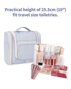 Sac de toilette Narwey ouvert montrant son espace de rangement