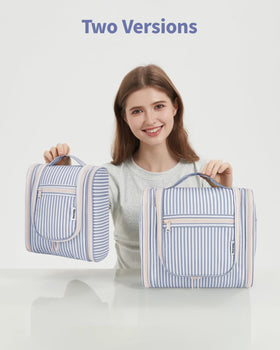 Sac de toilette Narwey plié pour un rangement facile