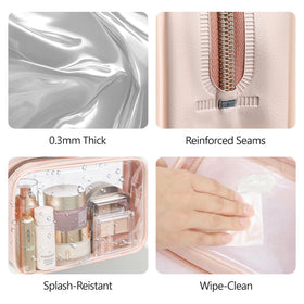 Sac de toilette PACKISM avec bouteille de voyage de 100ml