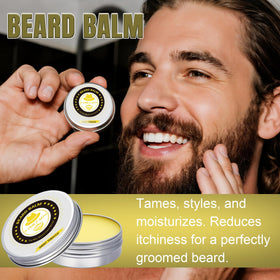 Sac de voyage compact du kit de soins pour barbe XIKEZAN