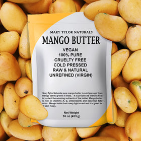 Sachet de beurre de karité 2 lb Mary Tylor Naturals vu de côté