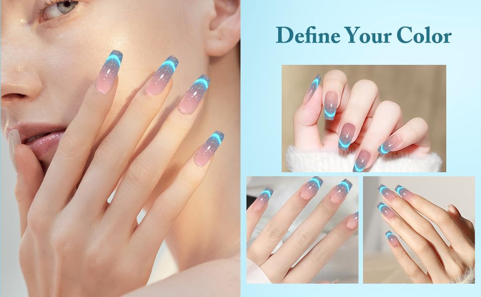 SAGEBIO Vernis Gel Cat Eye 15ml effets variés sur les ongles