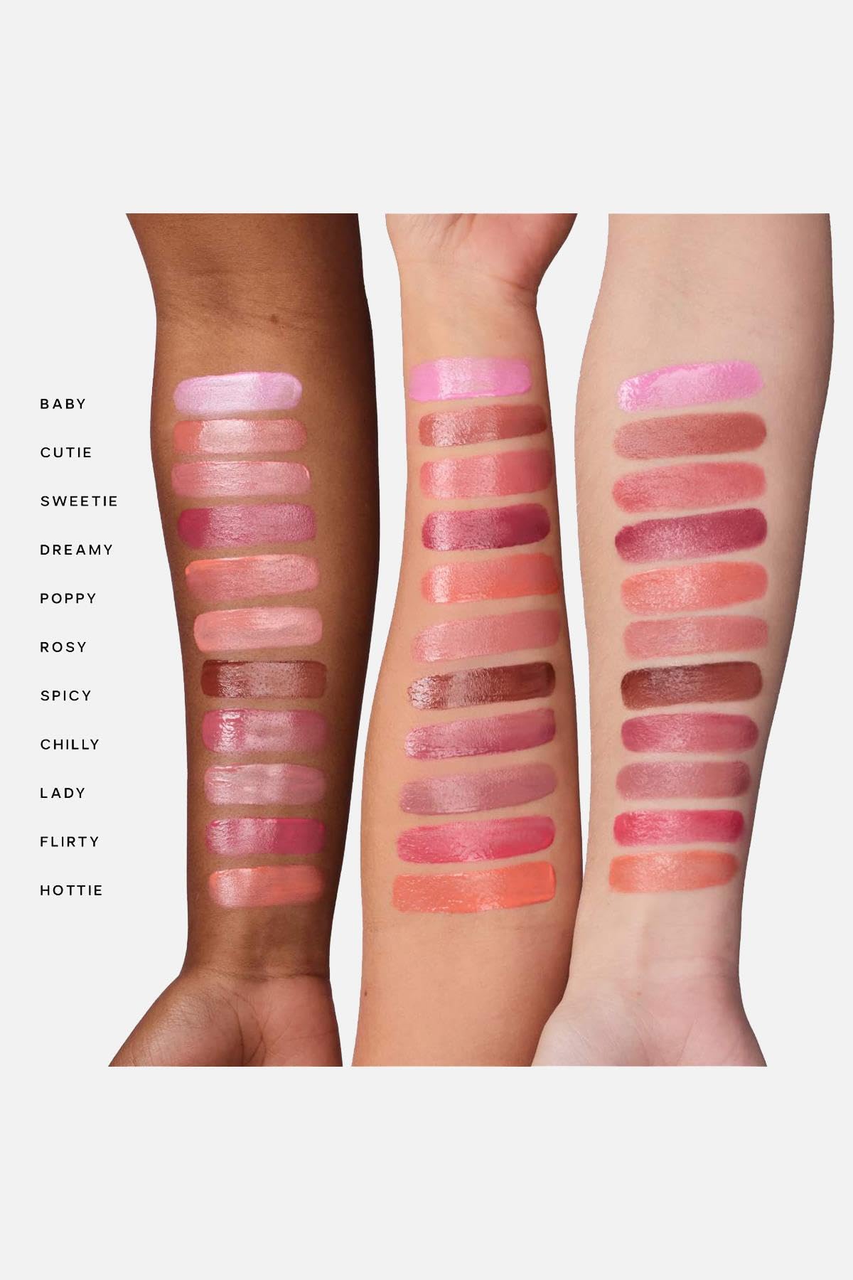 Saie Dew Liquid Blush Flirty teintes disponibles