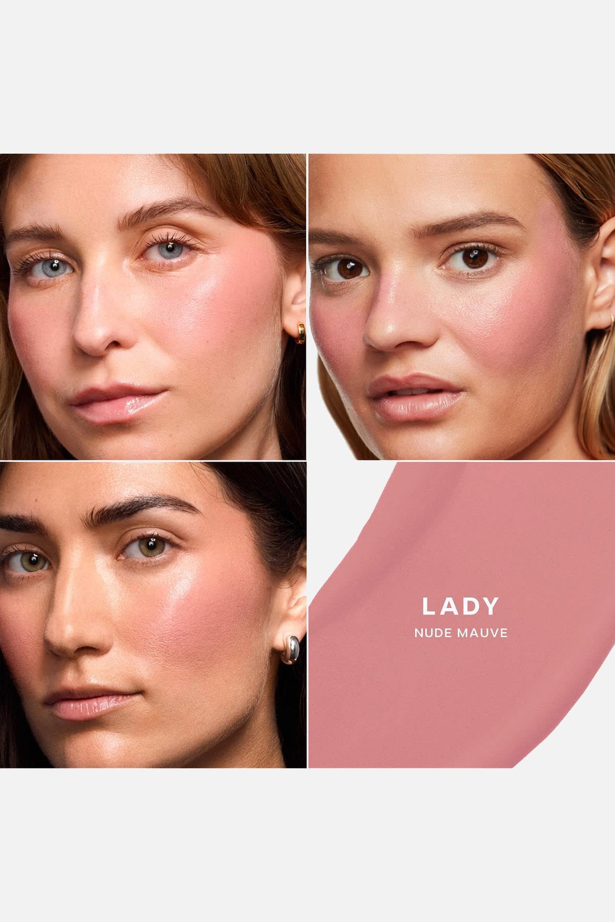 Saie Dew Liquid Blush Vegan applicateur en forme de pied de doe