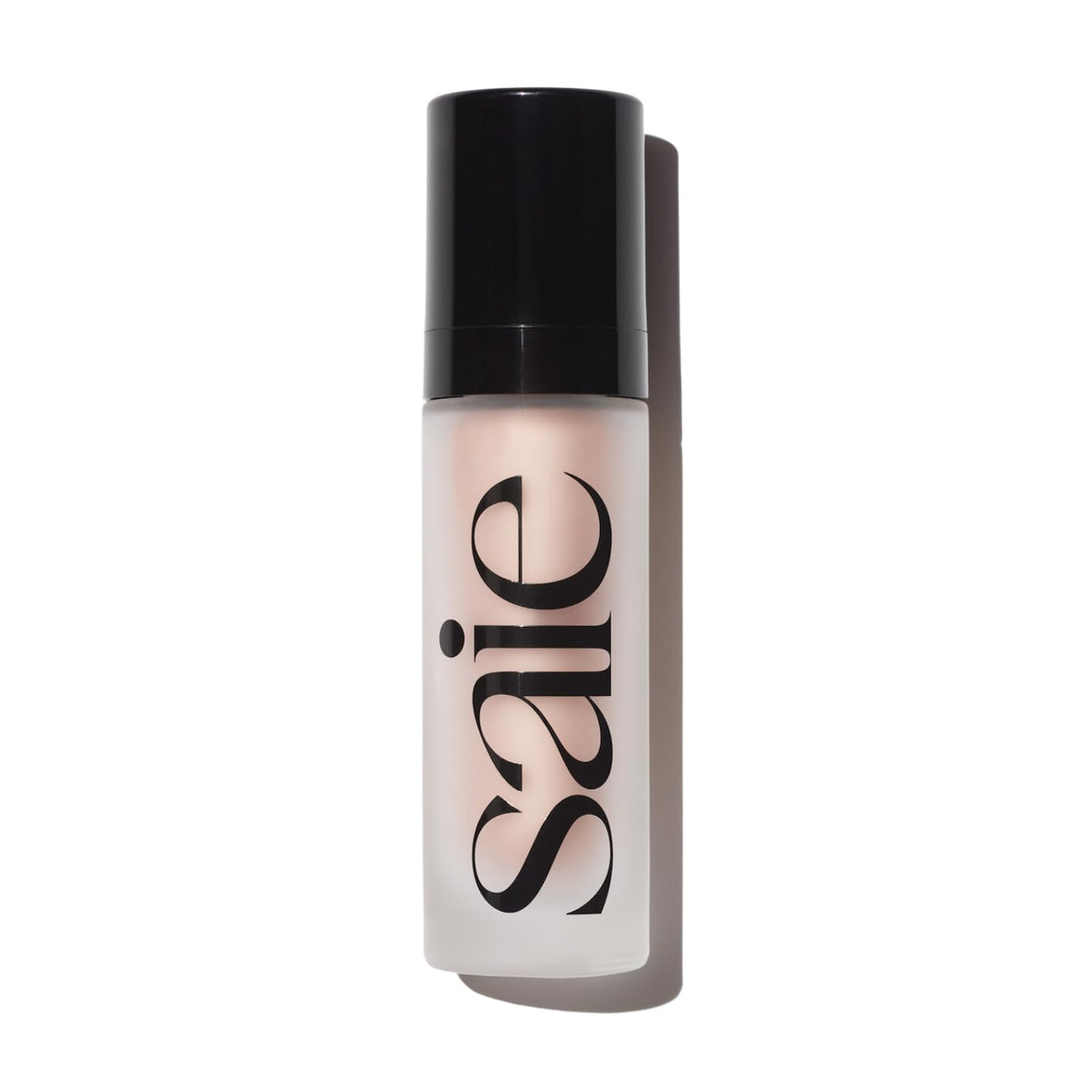 Saie Glowy Super Gel Primer 30 ml vue avant avec étiquette rose