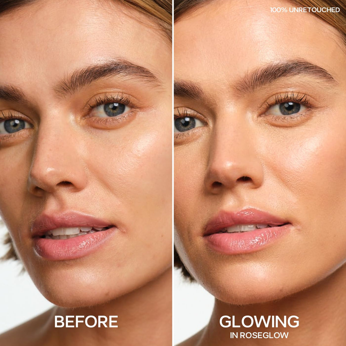 Saie Glowy Super Gel Primer en application sur peau