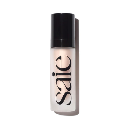 Saie Glowy Super Gel Primer Illuminant 30ml Starglow face view