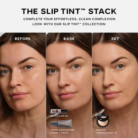 Saie Slip Tint Crème Solaire Teintée SPF 35 Teinte 10 en environnement naturel