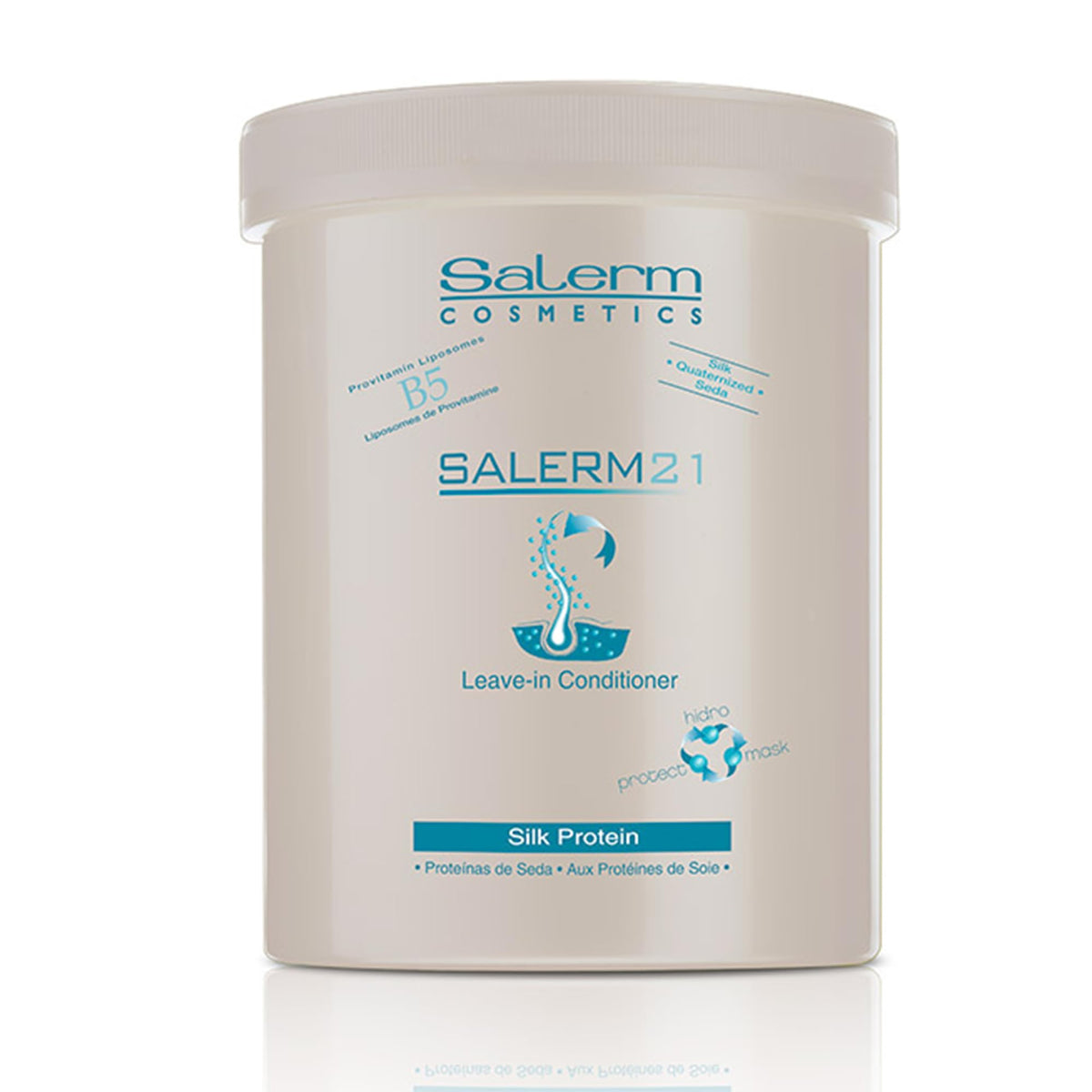 SALERM Après-shampoing 21 Protéine de Soie 1000 ml vue avant