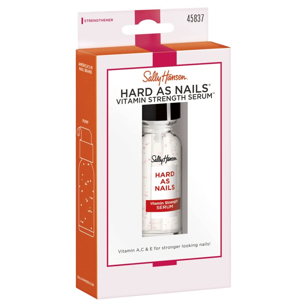 Sally Hansen Hard As Nails® Sérum en utilisation sur des ongles