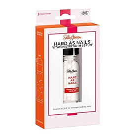 Sally Hansen Hard As Nails® Sérum sur une table avec un fond neutre