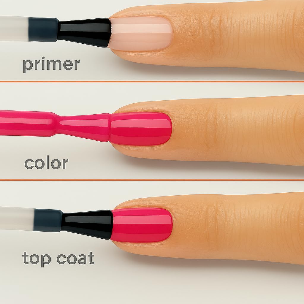 Sally Hansen Miracle Gel 906 Pink Sand application sur ongles