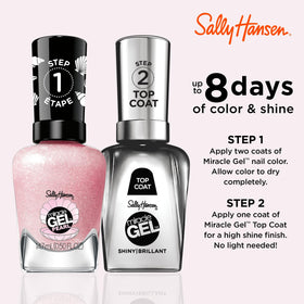 Sally Hansen Miracle Gel 906 Pink Sand bouteille vue de côté