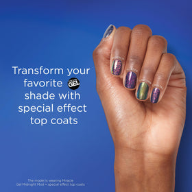 Sally Hansen Miracle Gel Sugar Top Coat étiquette et description