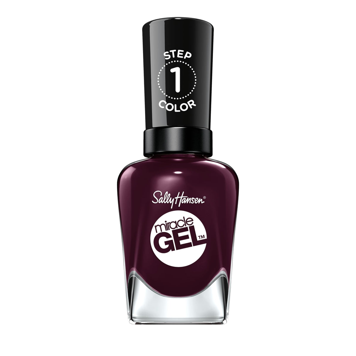 Sally Hansen Miracle Gel Vernis à Ongles Cabernet With Bae bouteille avant