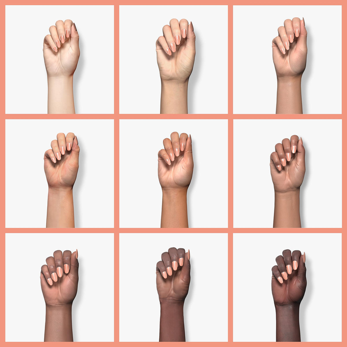 Sally Hansen Miracle Gel Vernis à Ongles Malibu Peach 379 application sur ongles
