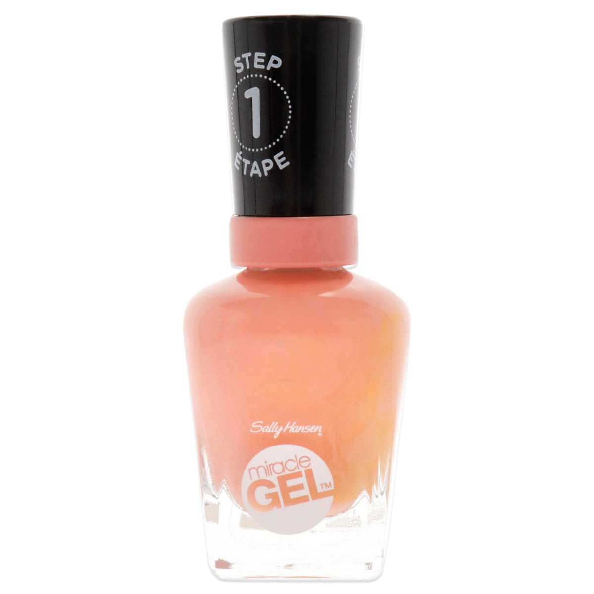 Sally Hansen Miracle Gel Vernis à Ongles Malibu Peach 379 vue avant