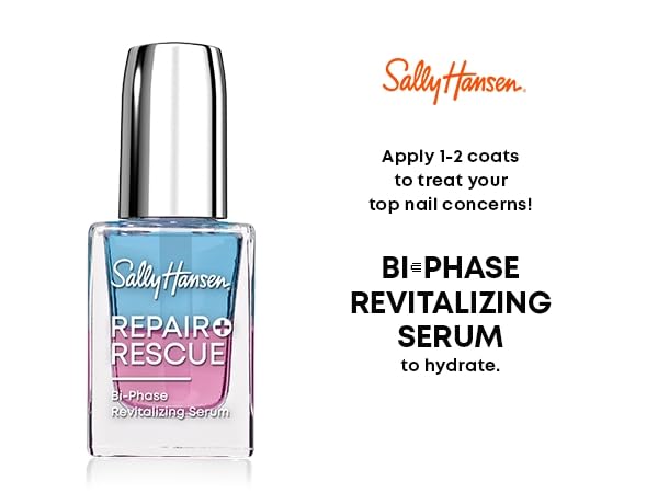 Sally Hansen Sérum côté avec étiquette visible