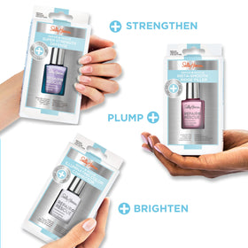 Sally Hansen Sérum en action sur des ongles
