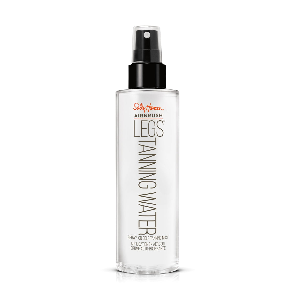 Sally Hansen Tanning Water 200ml vue de face avec vaporisateur