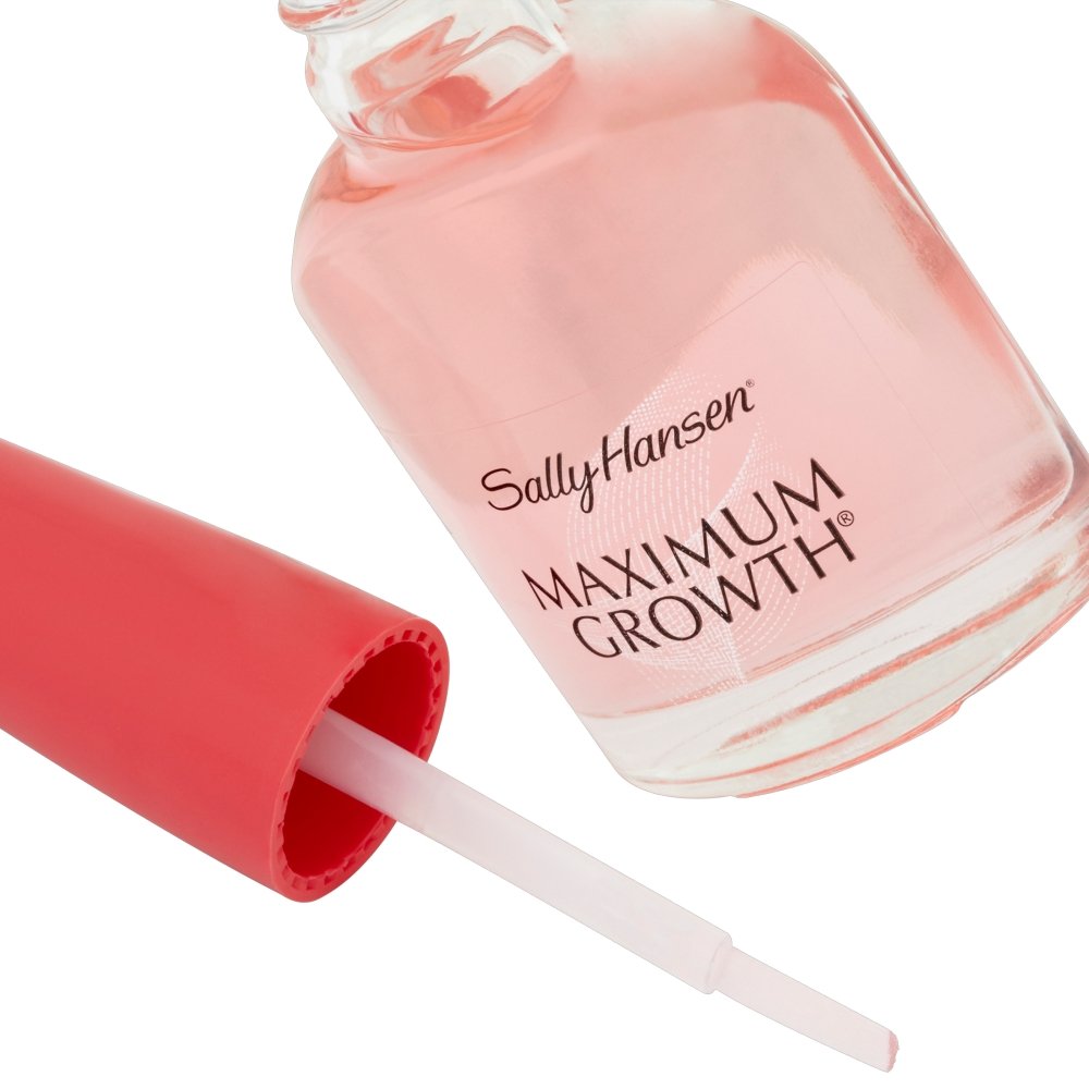 Sally Hansen Traitement des Ongles Maximum Growth application sur un ongle