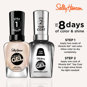 Sally Hansen vernis à ongles gel 188 Only Have Ice For You - application sur les ongles
