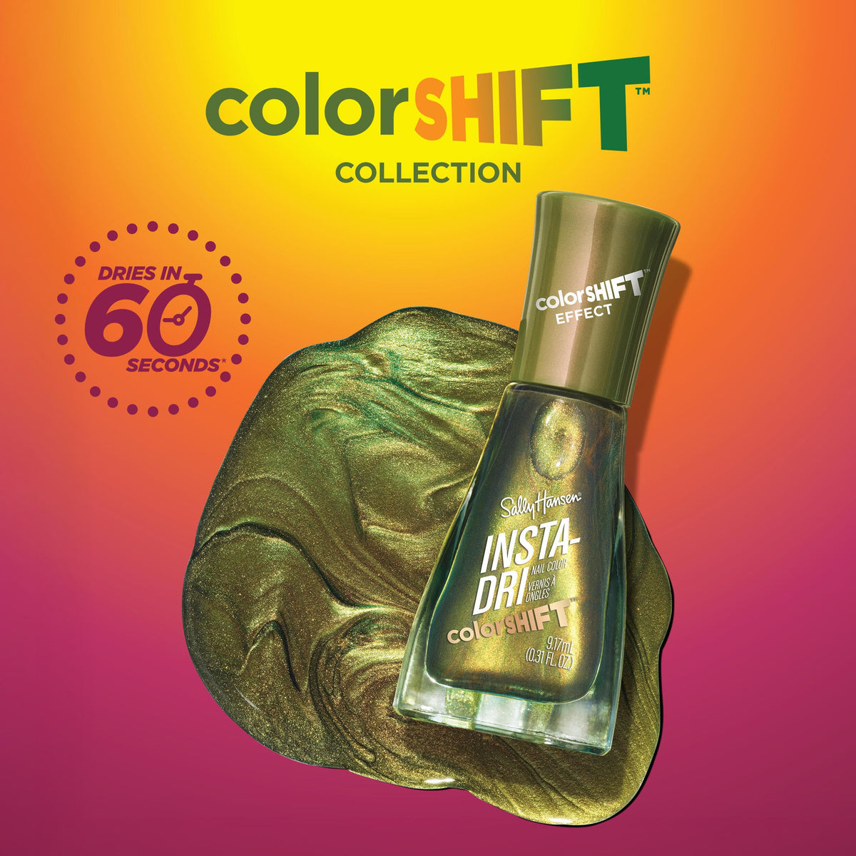 Sally Hansen Vernis à Ongles Insta-Dri ColorShift teinte 3