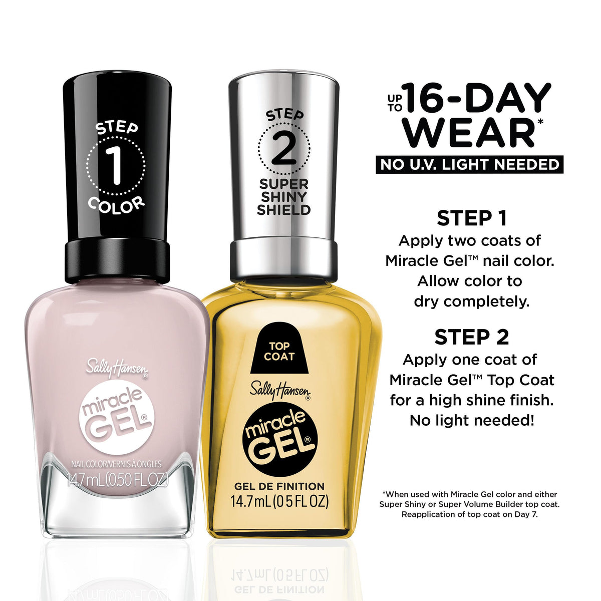 Sally Hansen Vernis à Ongles Miracle Gel Super Charged Glam teinte 2