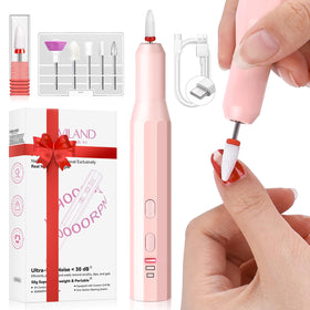 SAVILAND kit de perceuse à ongles sans fil vue avant