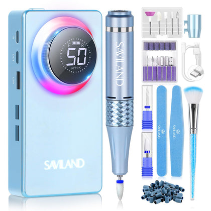 SAVILAND Kit de Perceuse Électrique Professionnelle vue avant