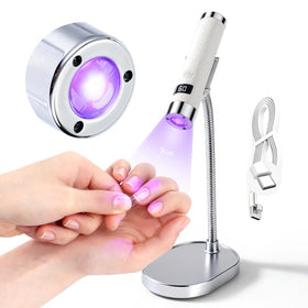 SAVILAND lampe UV pour ongles en gel avec support magnétique vue de face