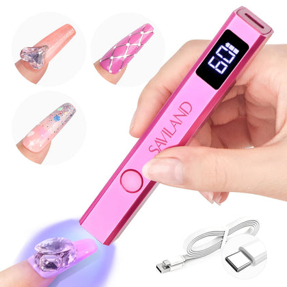 SAVILAND Mini Lampe UV LED pour Ongles vue avant