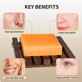 Savon à l'acide kojique ceedoo, packaging et sac inclus