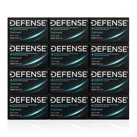 Savon à l'avoine Defense Soap paquet de 12 barres vue de face