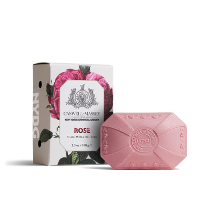 Savon à la rose Caswell-Massey vue de face