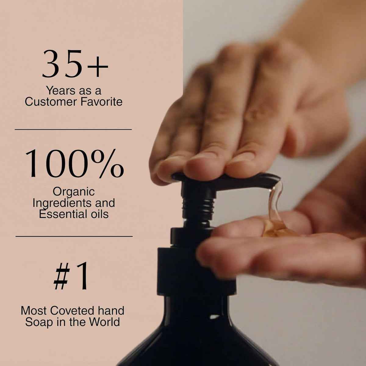 Savon Aesop en utilisation dans une salle de bain